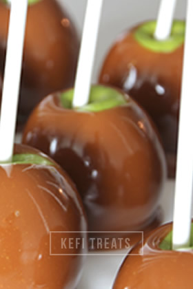 caramel apples